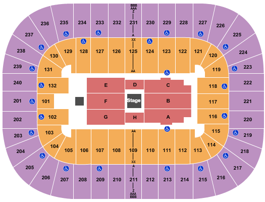 Greensboro Coliseum Nate Bargatze Seating Chart